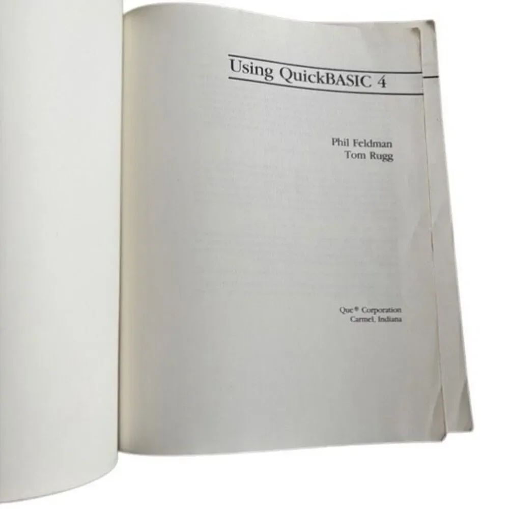 Using Quickbasic 4 Book - Picture 3 of 5